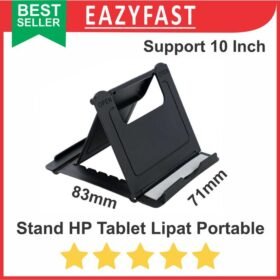 Stand Holder HP Tablet Portable Lipat Slim Tipis Dudukan Tab Mount