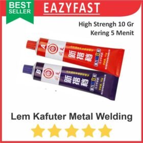 Lem Epoxy Campur AB Kafuter 10g Plastic Steel Glue Dempul Besi Tambal