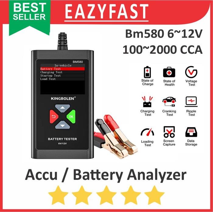ginee_20250923113523613_6511104137.jpeg Tester Baterai Analyzer CC CCA Battery Test Tes Ohm Cek Accu Aki VRLA - Image 1