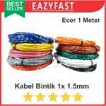 Kabel Bintik 1x 1.5mm Serabut Tunggal Warna 1 x 1.5 1,5 mm Motor Mobil