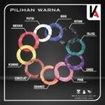 Kabel Bintik 1x 1.5mm Serabut Tunggal Warna 1 x 1.5 1,5 mm Motor Mobil - Image 2