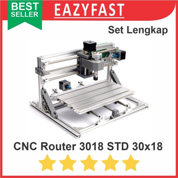 ginee_20250923141726632_2592863405.jpeg Mesin CNC 3018 Router PCB Milling Spindle Set Mata Bor End Mill ER11 - Image 1