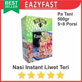 Nasi Instan Instant Makanan Cepat Rasa Liwet Teri 500 gr 5 - 8 Porsi