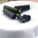 Female Jack Audio Headset 3.5mm 4 Pin Pole Stereo 3.5 Head Set Gold - Image 2