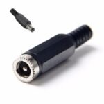 DC Socket 5.5mm Female Power Plug Cable Cover Housing Adaptor Jack - Image 2