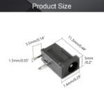 Socket DC 002 Female 3.5mm Solder PCB 3.5x1.3mm 3.5 1.3 mm Soket Power Jek Jack Connector Adaptor - Image 2