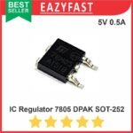 IC Regulator L 7805 CV 5 V Volt 5V 0.5A SMD DPAK 78L05 78M05 TO-252
