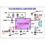IC Audio Power Amplifier TDA7240 TDA 7240 Transistor Chip Ampli Speaker Aktif Sound System HiFi - Image 3
