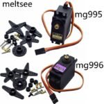 Mekanik Servo MG995 Linear Actuator Push Pull Kunci Pintu Door Lock MG996 MG996R Rack Gear Rail - Image 3
