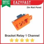 Bracket Dudukan Modul Relay 1 Channel Module MCB Din Rail Rel Panel - Image 2