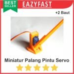 Miniatur Simulasi Pintu Gerbang Parkir Palang Kereta Servo Gate