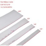 Kabel Pita IDC 20p 20 P Pin Jalur Helai Flat Ribbon Cable Strip Abu - Image 2