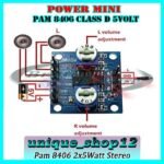 Modul Mini Amplifier PAM8406 PAM 8406 Chip Ampli Stereo HiFi 5W Module - Image 2