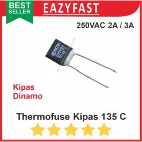 Thermofuse Kotak Kipas 135 C 135C 2A 3A 2 3 A Thermal Thermo Fuse