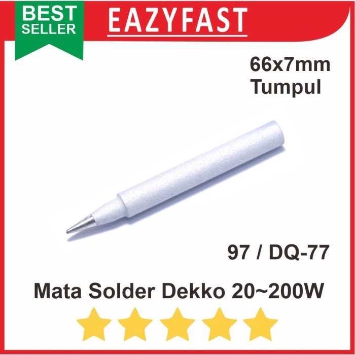 ginee_20251001145834108_0952571790.jpeg Mata Solder Dekko Dual 97 DQ77 Tumpul 200W 200 W Watt Original DQ 77 - Image 1