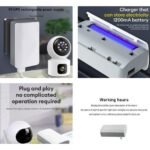 Adaptor UPS Mini Portable 5V 2A USB CCTV Router Wifi Power Backup 5 V Volt 2 A Baterai 18650 1200mAh - Image 2