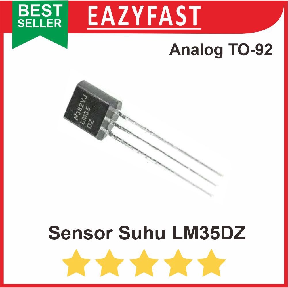 ginee_20251002103050263_3957484796.jpeg LM35 LM 35 LM35DZ Temperature Suhu Sensor Analog Ruangan Arduino - Image 1