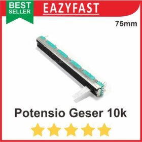 Potensiometer Potensio Slider Geser 10K 75mm Resistor Mixer Audio