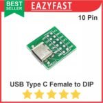 USB Type C Female to DIP PCB Converter Adapter Betina Breakout Board