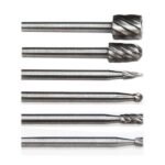 Drill Burr Bur Bit Mata Bor Mini Tuner Grafir Router Tungsten Set 6 - Image 2