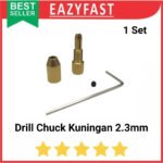 Drill Chuck Collet Motor Dinamo Kuningan Kepala Mata Bor Jepit
