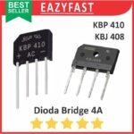 Dioda Kiprok Bridge 4A 4 A Ampere Diode Rectifier KBP410 KBJ408 Jembatan Penyearah AC DC Sisir Meja Kotak KBU KBP KBJ KBL GBU GBJ KBPC 406 407 408 410