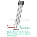 A3144 OH3144 Y3144 Hall Effect Sensor Magnet Magnetic Linear Sensitive - Image 3