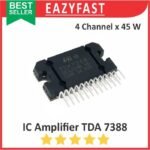 IC Audio Power Amplifier TDA7388 TDA 7388 Transistor Chip Ampli Speaker Aktif Sound System HiFi