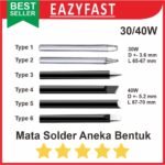 Mata Solder 30W 40W SMD Bentuk Rata Flat Miring 30 40 W Watt Tip