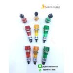 Lampu Pilot Lamp 24V DC 24 Volt Box Panel Case Casing LED Indikator 12 10 mm 12mm 10mm M10 Sedang - Image 3