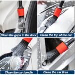 Sikat Kuas Brush Cuci Detailing Set 5 Pcs in 1 Pembersih Detail Celah Interior Mobil Motor - Image 3