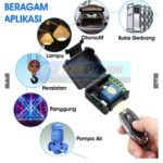 Modul Switch Remote Relay Saklar On Off 12V 10A Radio Wireless 433Mhz Lampu Pagar Pompa Remot Jarak Jauh 4 Mode - Image 3