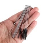 Sikat Kawat Besi Mini Jarum Kawat Ulir Kecil Set 15 Pcs in 1 Cleaning Needle Tip Brush Tools - Image 3