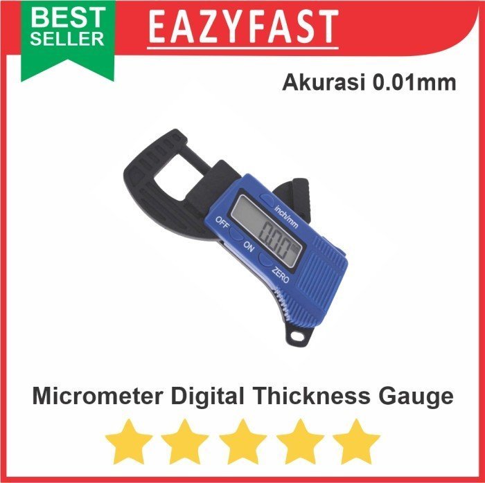 ginee_20241205124819611_4301839666.jpeg Micrometer Digital 0.01mm Thickness Gauge Mikrometer Micro Mikro Meter - Image 1