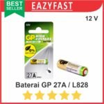 Baterai 27A MN27 12V 12 V Volt Batere Remote Battery A27 27AE 27 AE Alarm Remote