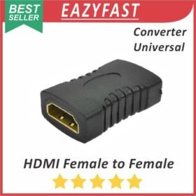 Converter Adapter HDMI Female to HDMI Female Cewek Betina Sambungan Perpanjang Kabel Konverter Adaotor