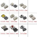 Tactile Push Button Switch Key SMD 3x6x4.3mm 2P 2 Pin Kaki 3 x 6 x 4.3 mm Saklar Tombol Tact Micro - Image 2