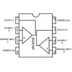 IC Dual Op Amp Low Noise JRC4560 JRC 4560 D DIP Transistor Chip JRC4560D Operational Amplifier Ampli OpAmp - Image 2