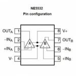 IC Dual Low Noise Op Amp NE5532 NE 5532 P DIP Transistor Chip NE5532P Operational Amplifier Ampli Dual OpAmp - Image 2
