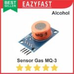 MQ-3 MQ3 Sensor Gas Ethanol Alcohol Detection Deteksi Asap Smoke Modul