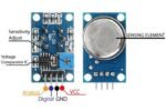 MQ-8 MQ8 Sensor Gas Hidrogen Hydrogen Flammable Methane LPG Module - Image 4