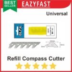Refill Isi Mata Compass Cutter Lingkaran Radius Circle Jangka Busur