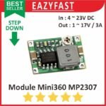 Step Down 3A MP2307 Mini 360 Mini360 Module Modul Adjustable Regulator