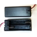Case Kotak Tutup Saklar Switch Rumah Tempat Dudukan Baterai AAA A3 Isi 2 Port x2 2x Seri Kabel Casing Battery Holder 4.5V 4.5 V Volt - Image 2