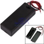 Case Kotak Tutup Saklar Switch Rumah Tempat Dudukan Baterai AAA A3 Isi 2 Port x2 2x Seri Kabel Casing Battery Holder 4.5V 4.5 V Volt - Image 3
