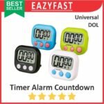 Timer Countdown Alarm Digital Dapur Masak Jam Hitung Mundur Kitchen Cook Cooking Clock Stopwatch DOL