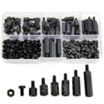 Spacer PCB Plastik Nylon M3 Set 180 Pcs Kaki Metal Mur Baut 3mm 4-12mm - Image 3
