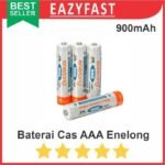 Baterai Cas Charge AAA Enelong Rechargeable Ni-Mh Battery Recharge - Image 2
