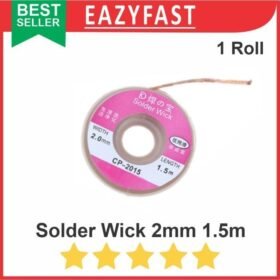 Solder Wick Pita Kawat Tembaga Pembersih Timah 2mm Desoldering Braid