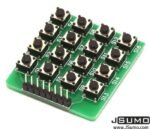 Keypad Numpad 4x4 16 Matrix Tactile Push Button Switch Arduino Input - Image 2